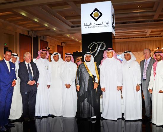 الاستاذ مازن بترجي نائب رئيس غرفة جدة و الاستاذ سامر الريان المدير العام المساعد يفتتحان معرض الفخامة العالمي