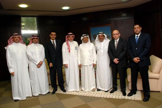 Mohammed Abdu visiting SAIB