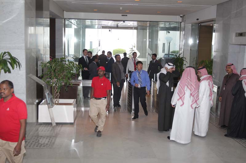 Fire evacuation demo