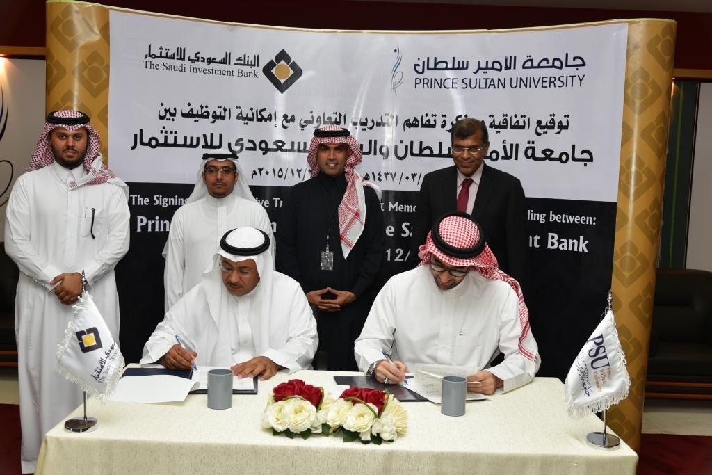 Cooperative training with the University of Prince Sultan