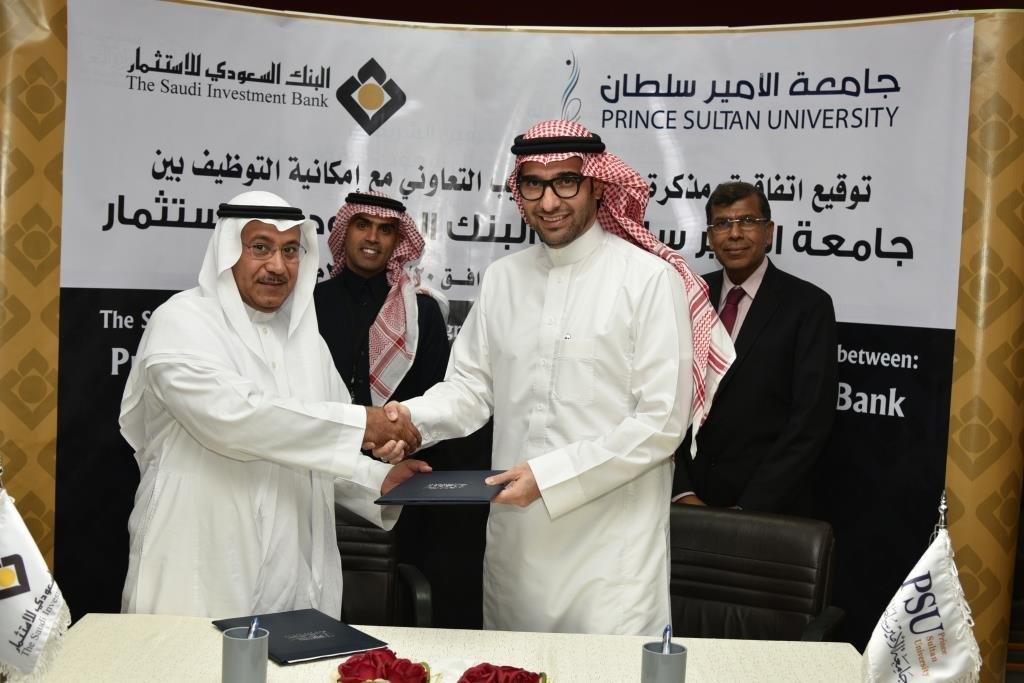Cooperative training with the University of Prince Sultan
