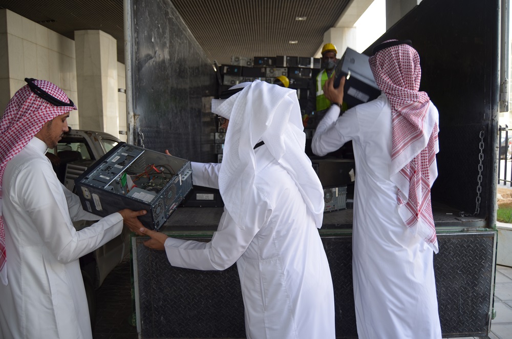 Delivering the First Batch of Electronic for the campaign “Sponsor an Orphan with your Electronic Device
