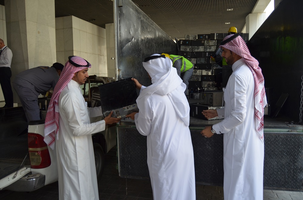Delivering the First Batch of Electronic for the campaign “Sponsor an Orphan with your Electronic Device