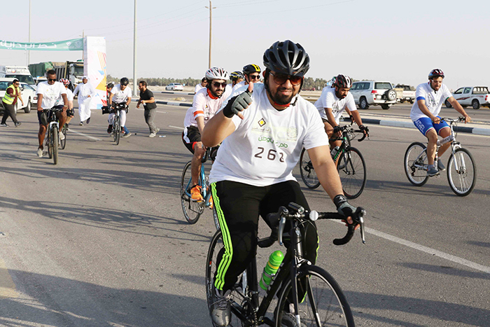 2nd Cycling race in KFU
