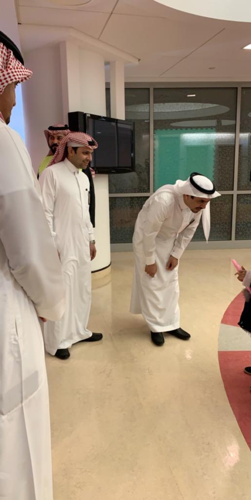 SAIB employees visit the King Abdullah Cancer Center