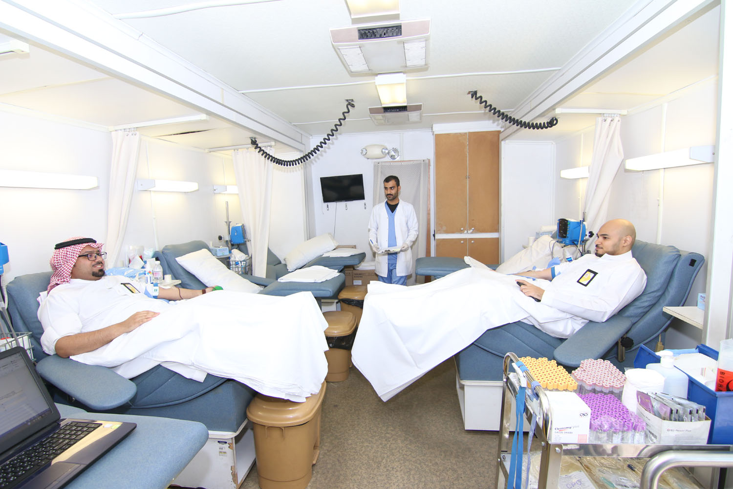 Blood Donation Campaign in cooperation with King Fahad Medical City