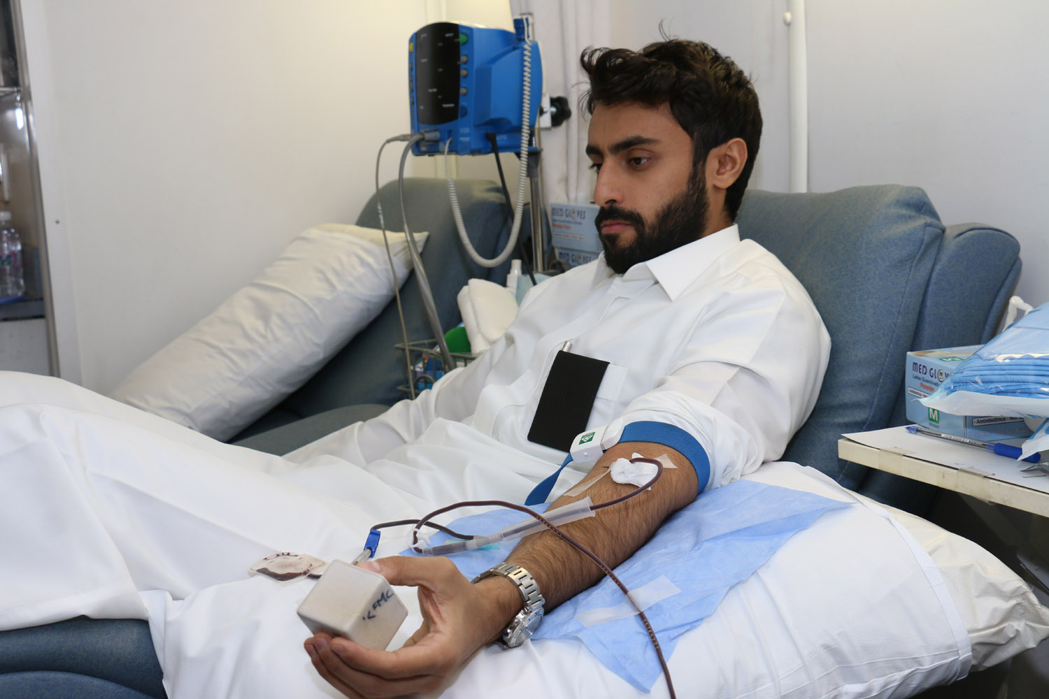 Blood Donation Campaign in cooperation with King Fahad Medical City